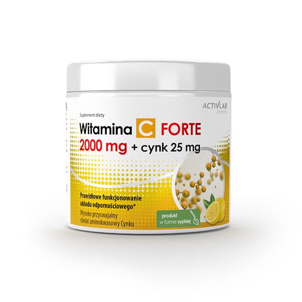 ActivLab Витамины и минералы Activlab Vitamin C 2000 mg + Zink 25 mg, 500 грамм, , 500 