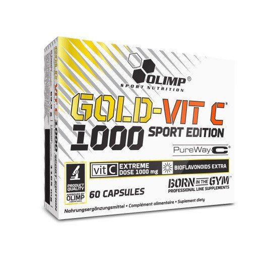 Витамин C Olimp Gold-Vit C 1000 Sport Edition (60 капс) олимп,  мл, Olimp Labs. Витамин C. Поддержание здоровья Укрепление иммунитета 
