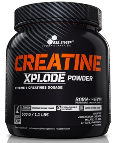 Creatine Xplode Powder, 500 g, Olimp Labs. Diferentes formas de creatina. 