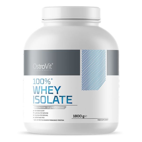 OstroVit Протеин OstroVit 100% Whey Isolate, 1.8 кг Малина, , 1800 г