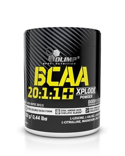 BCAA 20:1:1 Xplode Powder, 200 g, Olimp Labs. BCAA. Weight Loss recovery Anti-catabolic properties Lean muscle mass 