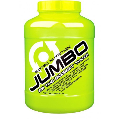 Гейнер Scitec Jumbo, 4.4 кг Клубника,  ml, Scitec Nutrition. Gainer. Mass Gain Energy & Endurance recovery 