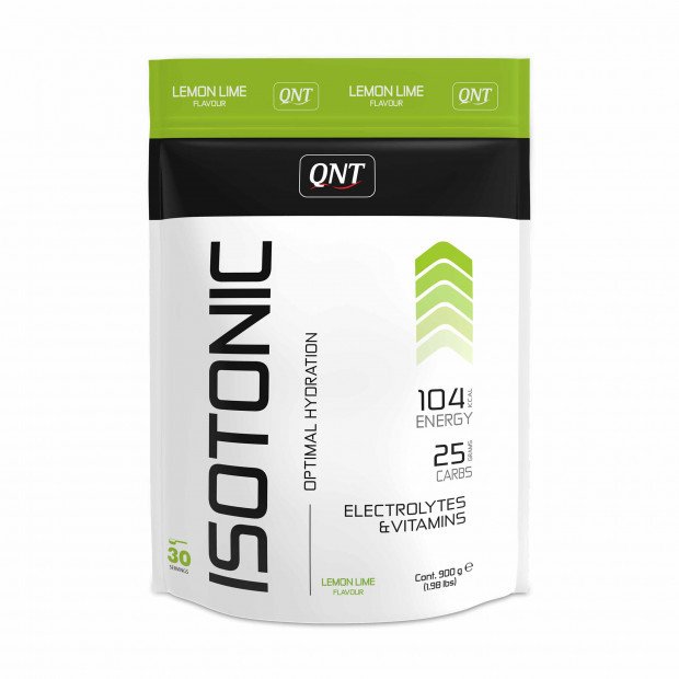 Изотоник QNT ISOTONIC POWDER (900 г) lemon lime,  мл, QNT. Энергетик. Энергия и выносливость 
