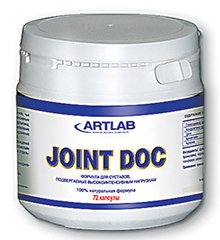 Joint Doc, 72 шт, Artlab. Глюкозамин Хондроитин. Поддержание здоровья Укрепление суставов и связок 