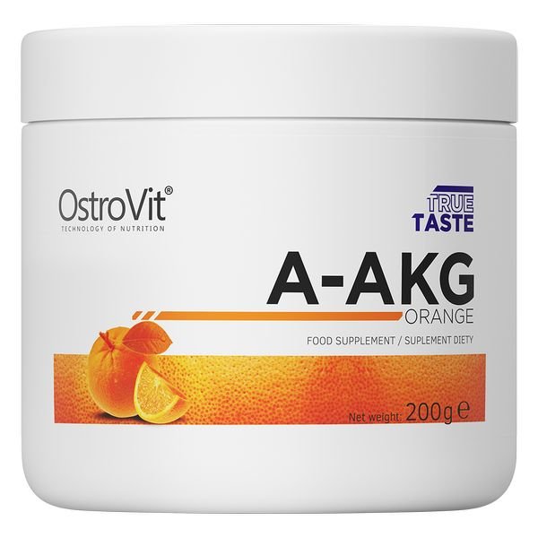 Аминокислота OstroVit A-AKG, 200 грамм Апельсин СРОК 08.21,  мл, OstroVit. Аминокислоты. 