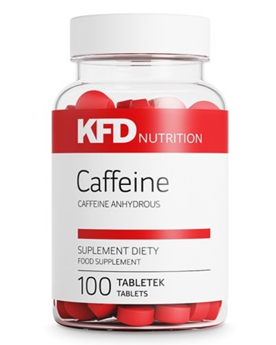 Caffeine, 100 шт, KFD Nutrition. Кофеин. Энергия и выносливость Увеличение силы 