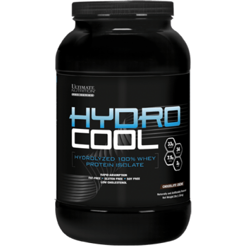 HydroCool, 1360 g, Ultimate Nutrition. Hidrolizado de suero. Lean muscle mass Weight Loss recuperación Anti-catabolic properties 