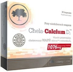 Chela-Calcium D3, 30 piezas, Olimp Labs. Calcio Ca. 