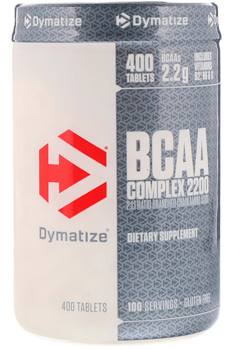 Dymatize BCAA COMPLEX 2200 400 таб Без вкуса,  мл, Dymatize Nutrition. BCAA. Снижение веса Восстановление Антикатаболические свойства Сухая мышечная масса 