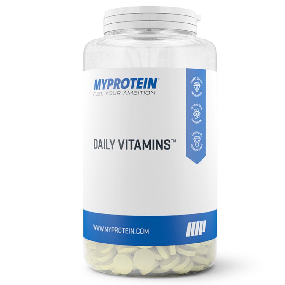 Daily Vitamins, 180 шт, MyProtein. Витаминно-минеральный комплекс. Поддержание здоровья Укрепление иммунитета 
