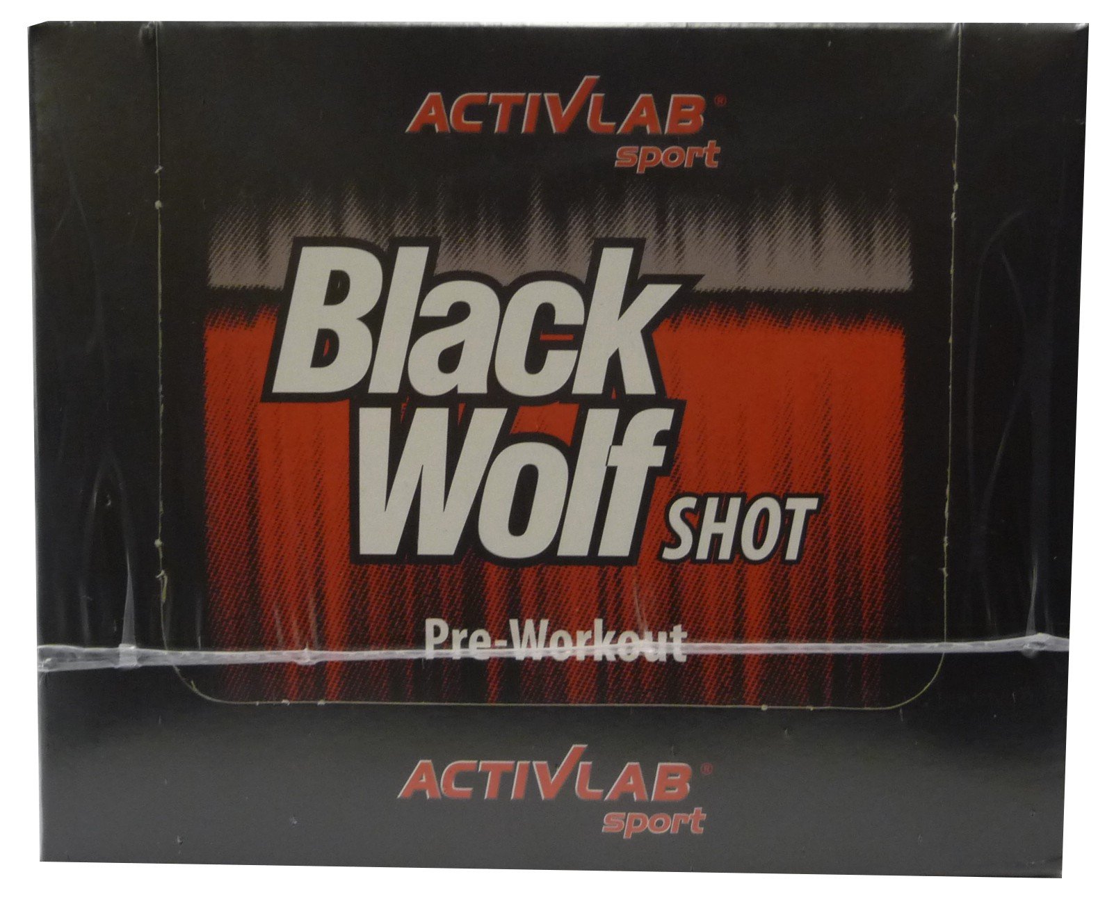 Black Wolf Shot, 12 шт, ActivLab. Предтренировочный комплекс. Энергия и выносливость 