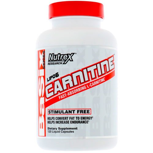 Nutrex Lipo-6 Carnitine 120 капс Без вкуса,  мл, Nutrex Research. L-карнитин. Снижение веса Поддержание здоровья Детоксикация Стрессоустойчивость Снижение холестерина Антиоксидантные свойства 