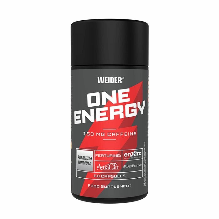 Предтренировочный комплекс Weider One Energy, 60 капсул,  ml, Weider. Pre Entreno. Energy & Endurance 