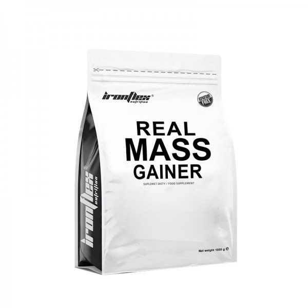 Гейнер IronFlex Real Mass Gainer, 1 кг Шоколад,  ml, IronFlex. Gainer. Mass Gain Energy & Endurance स्वास्थ्य लाभ 