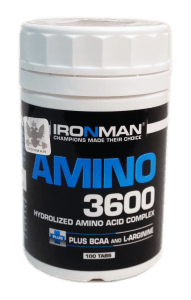 Амино 3600, 100 pcs, Ironman. Amino acid complex. 