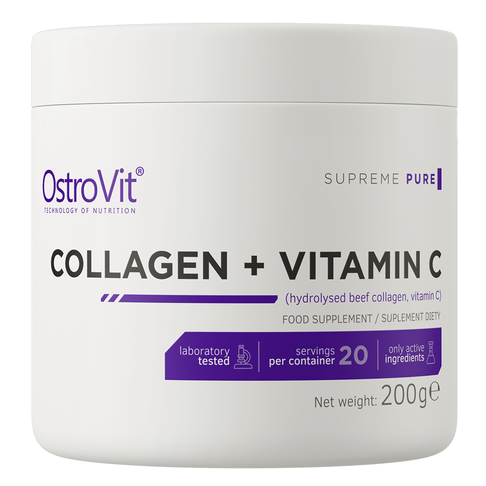 OstroVit OstroVit Collagen + Vitamin C 200 г Natural, , 200 г