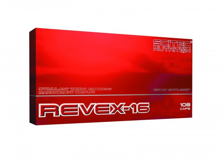 Revex-16, 108 piezas, Scitec Nutrition. Quemador de grasa. Weight Loss Fat burning 