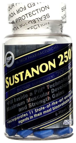 Sustanon 250, 42 шт, Hi-Tech Pharmaceuticals. Спец препараты. 