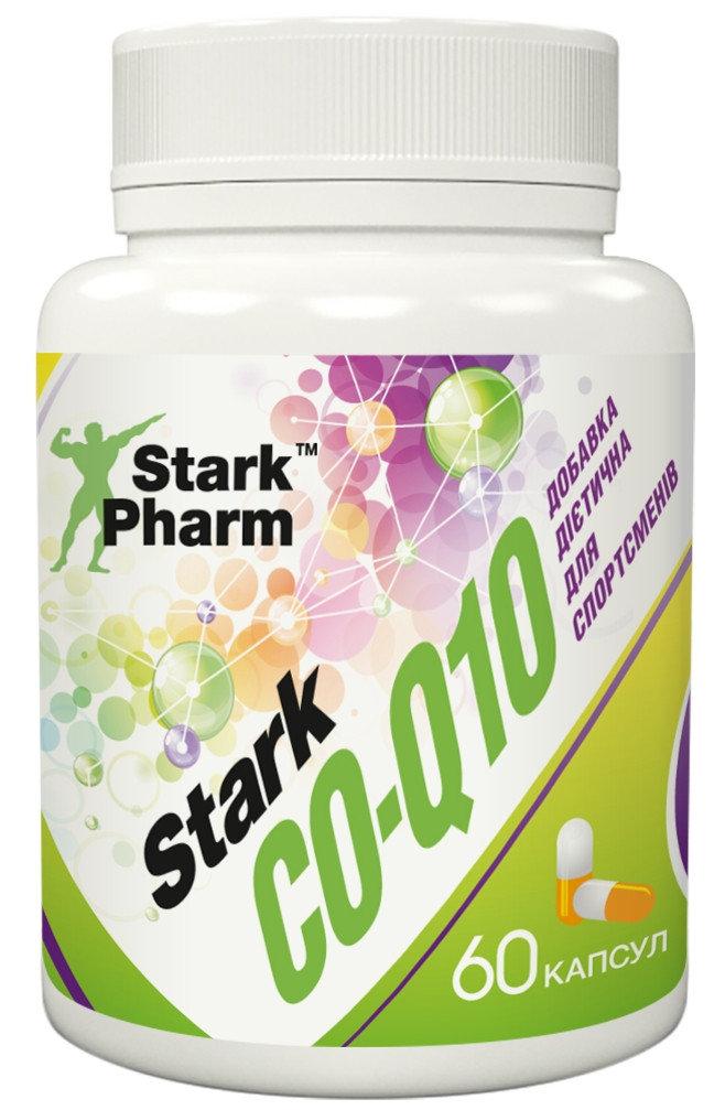 Антиоксидант CO-Q10 Coenzyme 50 мг 60 капс. (коензим Q10, убіхінон),  мл, Stark Pharm. Витамины и минералы. Поддержание здоровья Укрепление иммунитета 