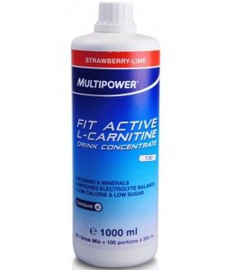 Fit Active L-carnitine, 1000 ml, Multipower. L-carnitine. Weight Loss General Health Detoxification Stress resistance Lowering cholesterol Antioxidant properties 