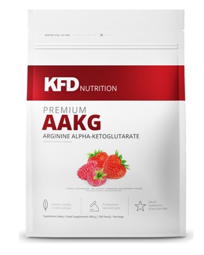 Premium AAKG, 300 g, KFD Nutrition. Arginine. recovery Immunity enhancement Muscle pumping Antioxidant properties Lowering cholesterol Nitric oxide donor 