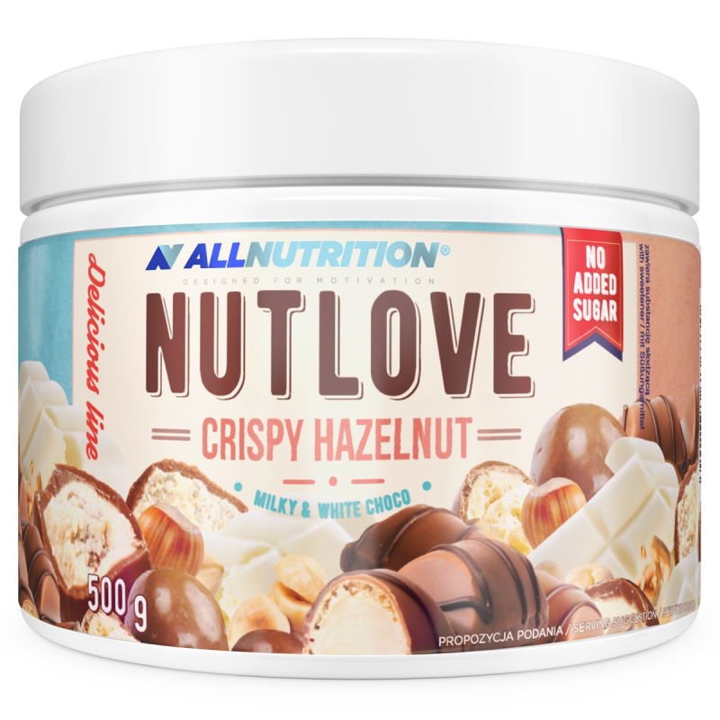 Заменитель питания Allnutrition Nut Love Crispy Hazelnut, 500 грамм,  ml, AllNutrition. Meal replacement. 