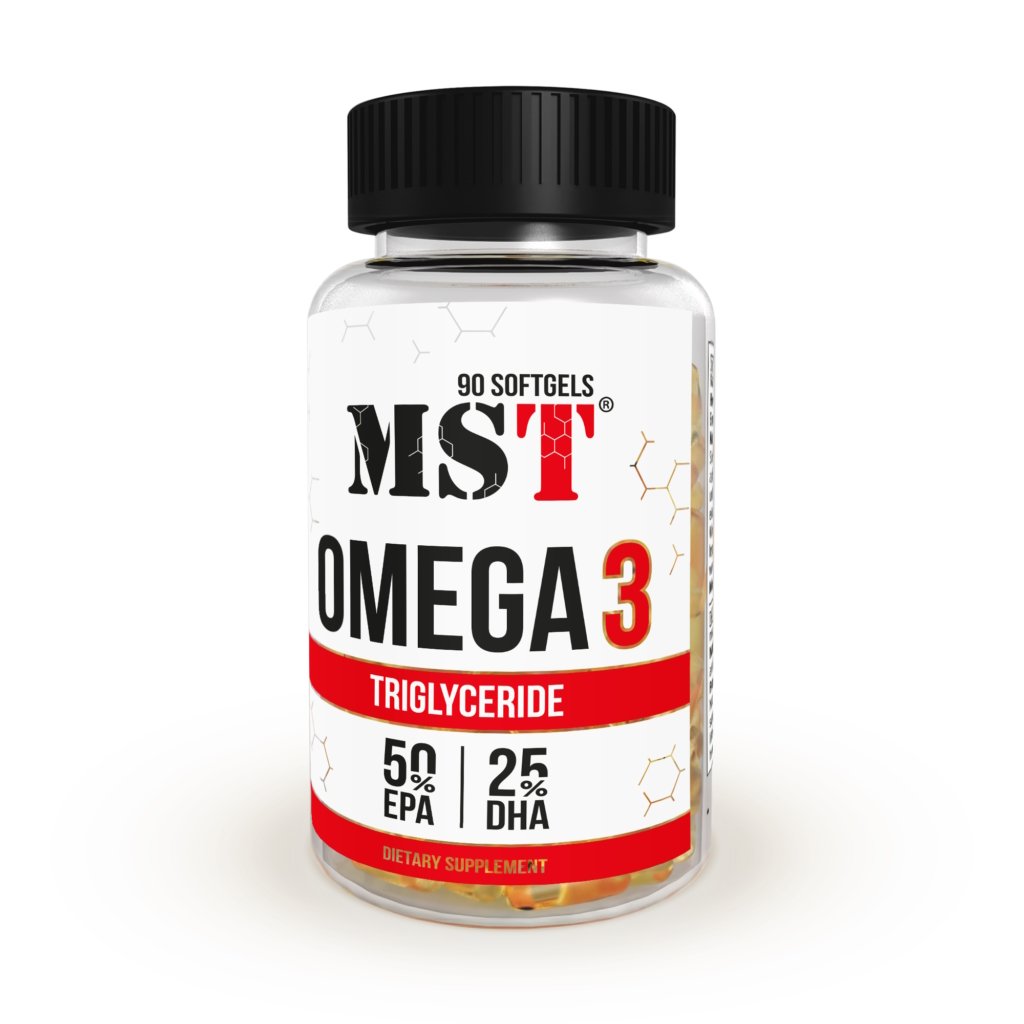 MST Nutrition Жирные кислоты MST Omega 3 Triglyceride, 90 капсул, , 