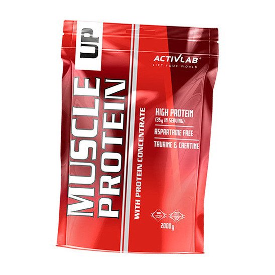 Сывороточный протеин концентрат Activlab Muscle UP Protein 2000 грамм Клубника,  мл, ActivLab. Сывороточный концентрат