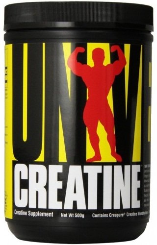 Креатин Universal Creatine, 500 грамм Без вкуса,  мл, Universal Nutrition. Креатин. Набор массы Энергия и выносливость Увеличение силы 