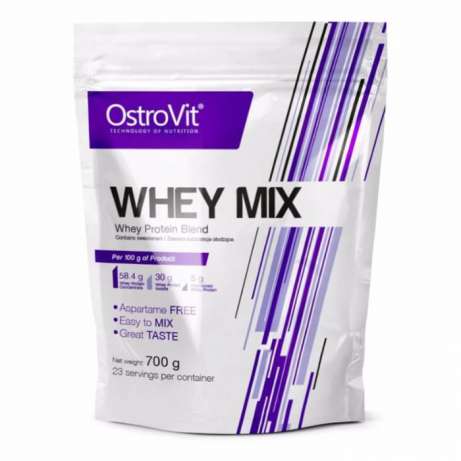 Whey Mix, 700 g, OstroVit. Mezcla de proteínas de suero de leche. 
