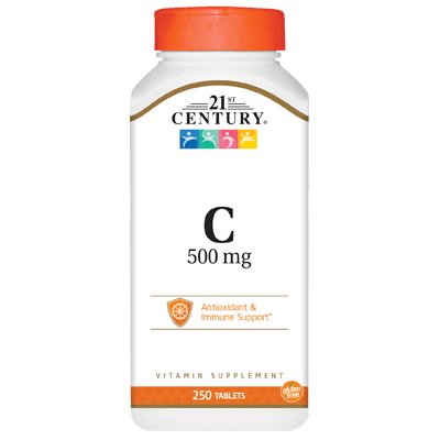 21st Century Витамины и минералы 21st Century Vitamin C 500 mg, 250 таблеток, , 