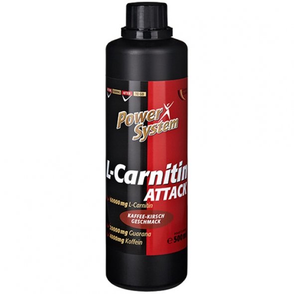 Power System L-carnitin Attack, , 500 ml