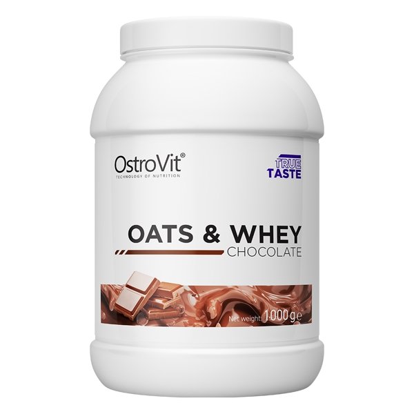 Заменитель питания OstroVit Oats &amp; Whey, 1 кг Шоколад,  ml, OstroVit. Meal replacement. 