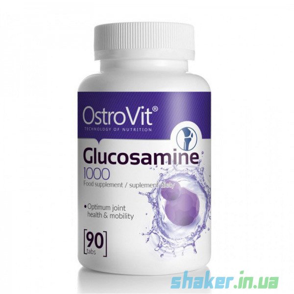 Глюкозамин OstroVit Glucosamine 1000 (90 таб) островит,  мл, OstroVit. Глюкозамин. Поддержание здоровья Укрепление суставов и связок 
