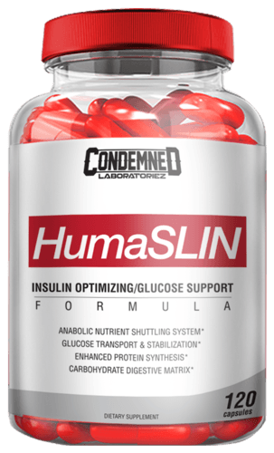 HumaSlin, 60 pcs, Condemned Labz. Special supplements. 