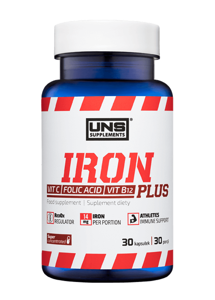 Iron Plus, 30 шт, UNS. Железо. Поддержание здоровья 
