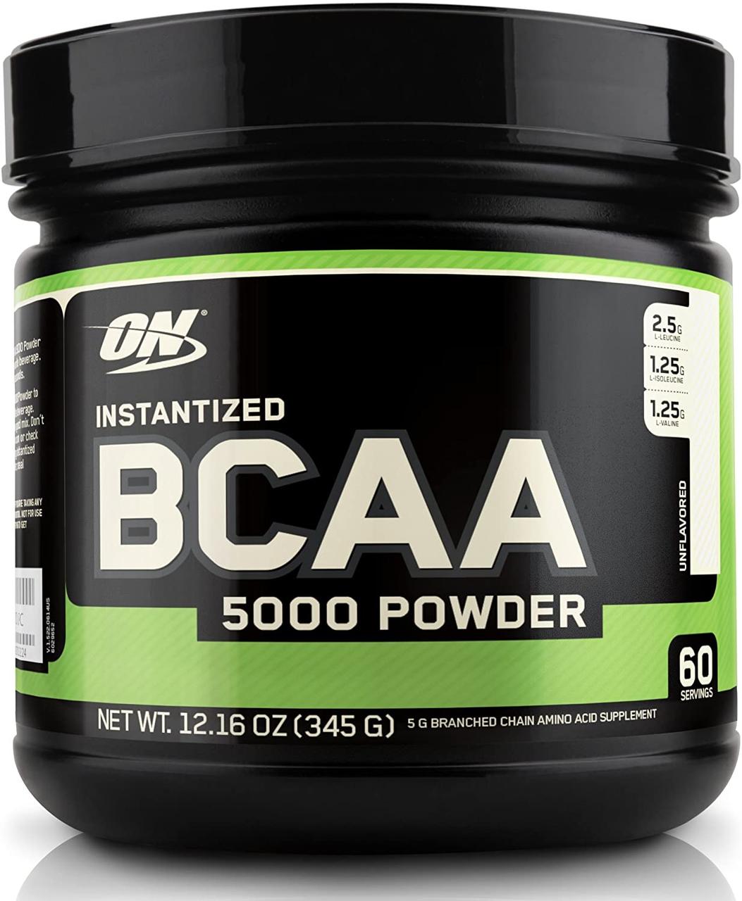 БЦАА Optimum Nutrition BCAA 5000 Powder (345 г) оптимум нутришн  Без вкуса,  мл, Optimum Nutrition. BCAA. Снижение веса Восстановление Антикатаболические свойства Сухая мышечная масса 