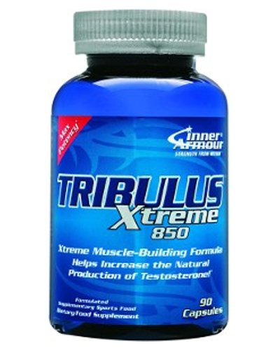 Tribulus Xtreme 850, 90 шт, Inner Armour. Трибулус. Поддержание здоровья Повышение либидо Повышение тестостерона Aнаболические свойства 