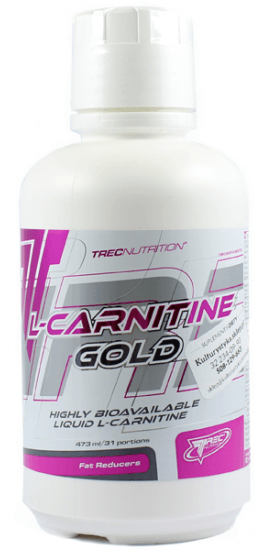 L-Carnitine Gold, 473 мл, Trec Nutrition. L-карнитин. Снижение веса Поддержание здоровья Детоксикация Стрессоустойчивость Снижение холестерина Антиоксидантные свойства 