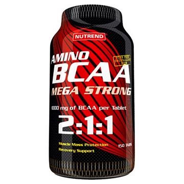 Amino BCAA Mega Strong, 150 pcs, Nutrend. BCAA. Weight Loss स्वास्थ्य लाभ Anti-catabolic properties Lean muscle mass 