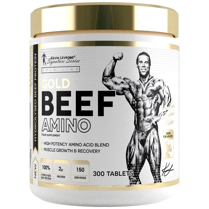 Kevin Levrone Аминокислота Kevin Levrone Gold Beef Amimo, 300 таблеток, , 