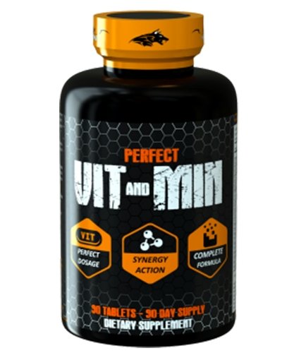 Perfect Vit & Min, 90 шт, Amarok Nutrition. Витаминно-минеральный комплекс. Поддержание здоровья Укрепление иммунитета 