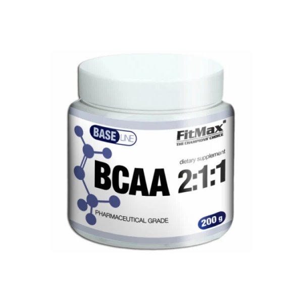 BCAA FitMax Base BCAA 2:1:1, 200 грамм СРОК 02.23,  мл, FitMax. BCAA. Снижение веса Восстановление Антикатаболические свойства Сухая мышечная масса 