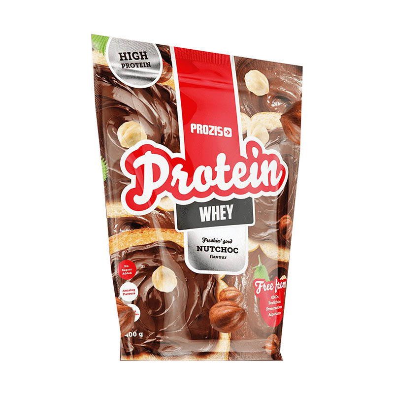 Протеин Prozis Whey Protein - Freakin Good, 400 грамм Шоколад орех,  ml, Prozis. Proteína. Mass Gain recuperación Anti-catabolic properties 