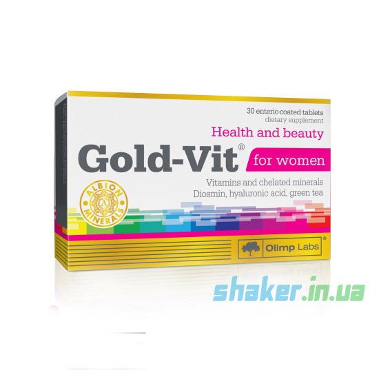Olimp Labs Витамины для женщин Olimp Gold-Vit For Women (30 таб) олимп, , 30 