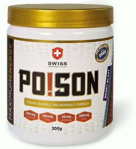 POISON, 300 g, Swiss Pharmaceuticals. Pre Workout. Energy & Endurance 