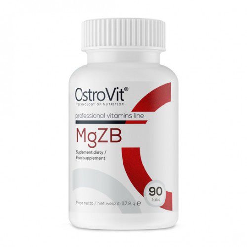 Ostrovit MgZB (ZMA) 90 таб Без вкуса,  ml, OstroVit. Testosterone Booster. General Health Libido enhancing Anabolic properties Testosterone enhancement 