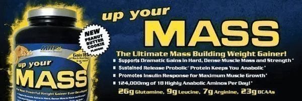MHP  Up Your Mass 6g / 16 servings,  ml, MHP. Gainer