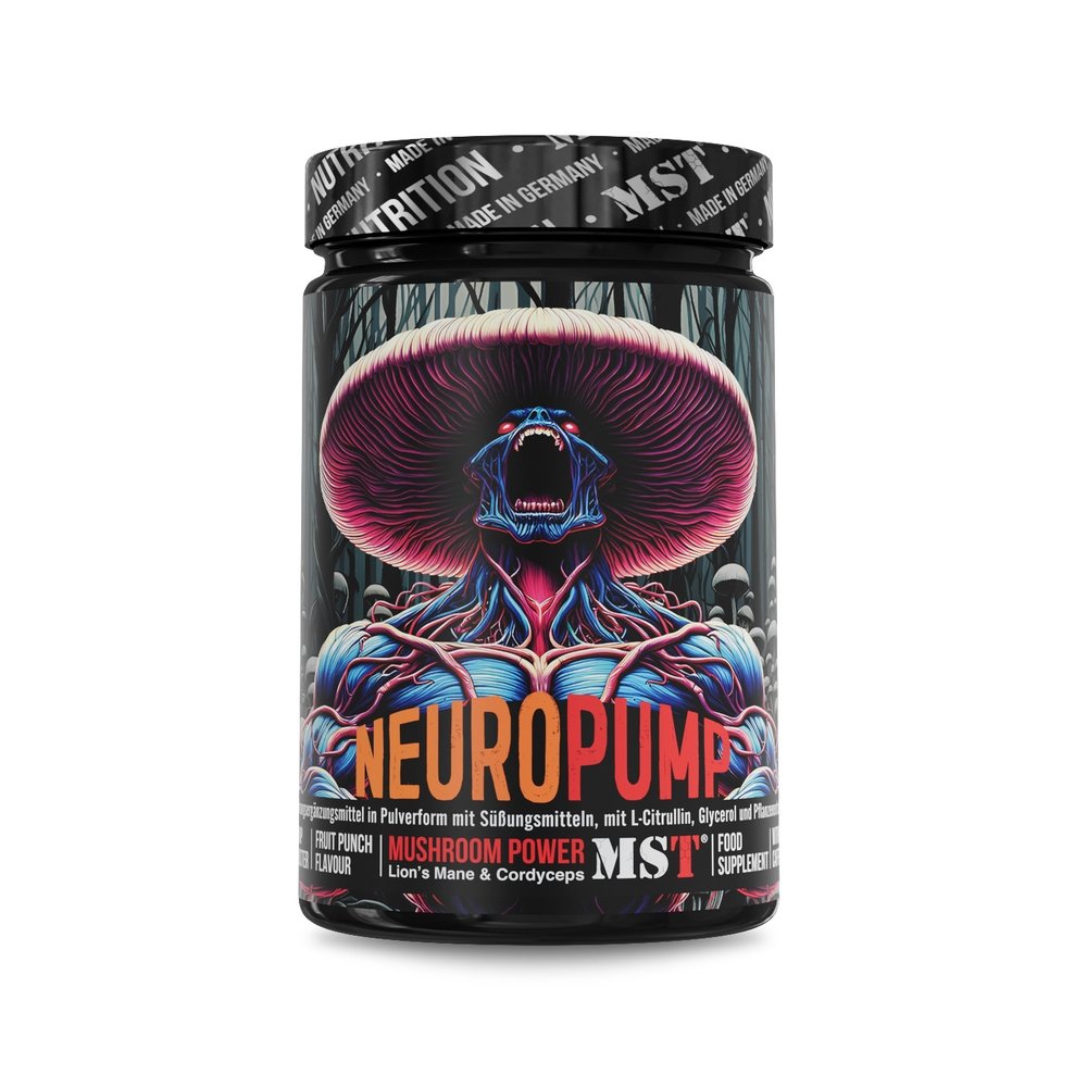 MST Nutrition Предтренировочный комплекс MST Neuro Pump, 500 грамм Фруктовый пунш, , 500 г