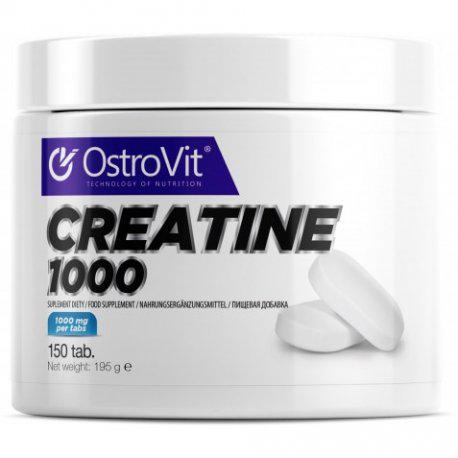 Creatine 1000 OstroVit 150 tabs,  ml, OstroVit. Сreatine. Mass Gain Energy & Endurance Strength enhancement 